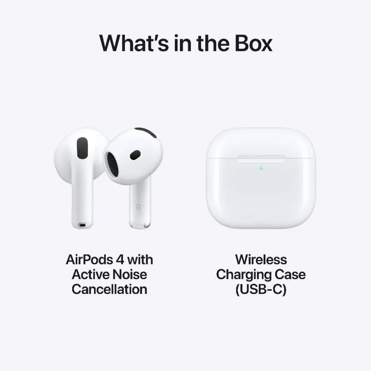 Airpods 4 with Active Noise Cancellation