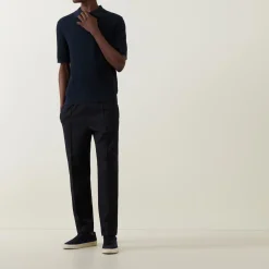 Akoppo Ribbed Polo Shirt