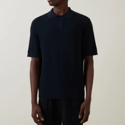 Akoppo Ribbed Polo Shirt