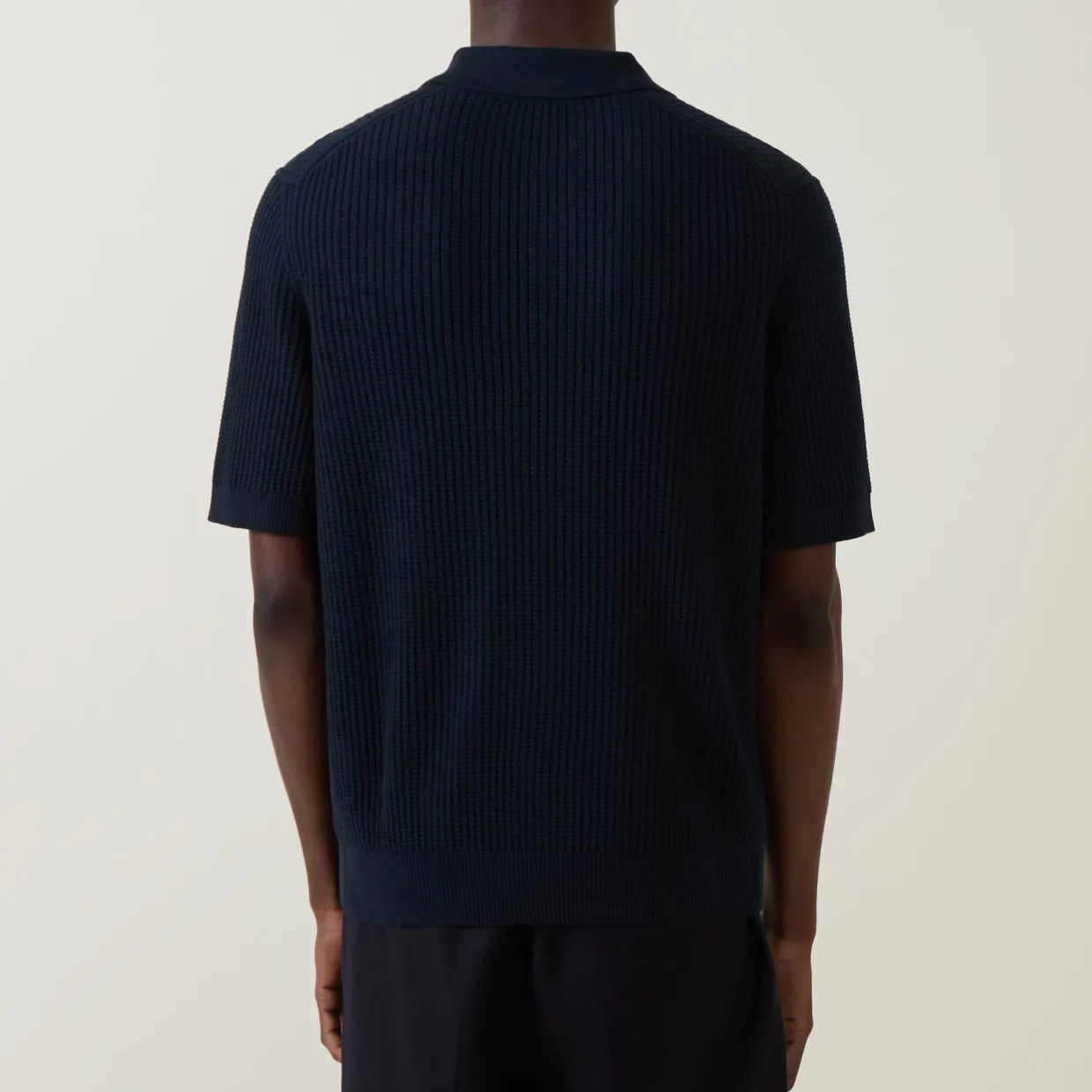 Akoppo Ribbed Polo Shirt