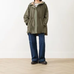 Alcamo Reversible Water-Repellent Parka Coat