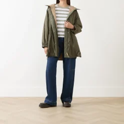 Alcamo Reversible Water-Repellent Parka Coat
