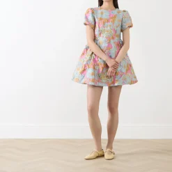 Alegria Jacquard Mini Dress