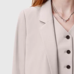 Aleida Single-Breasted Blazer