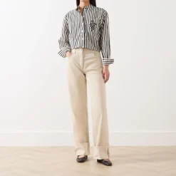 Alex Striped Single Cuff Shirt