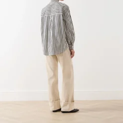 Alex Striped Single Cuff Shirt
