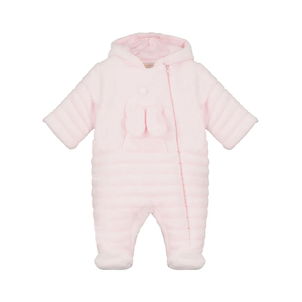 Alison Fleece Bunny Pramsuit