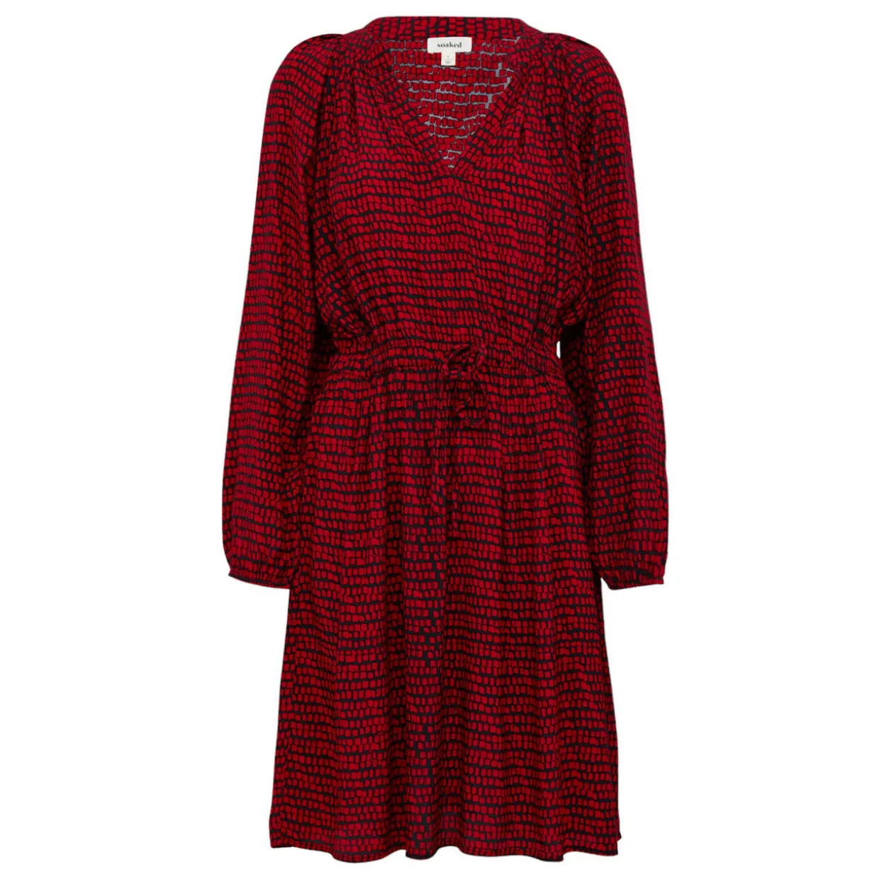 Alize Abstract Print Dress