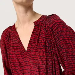 Alize Abstract Print Dress