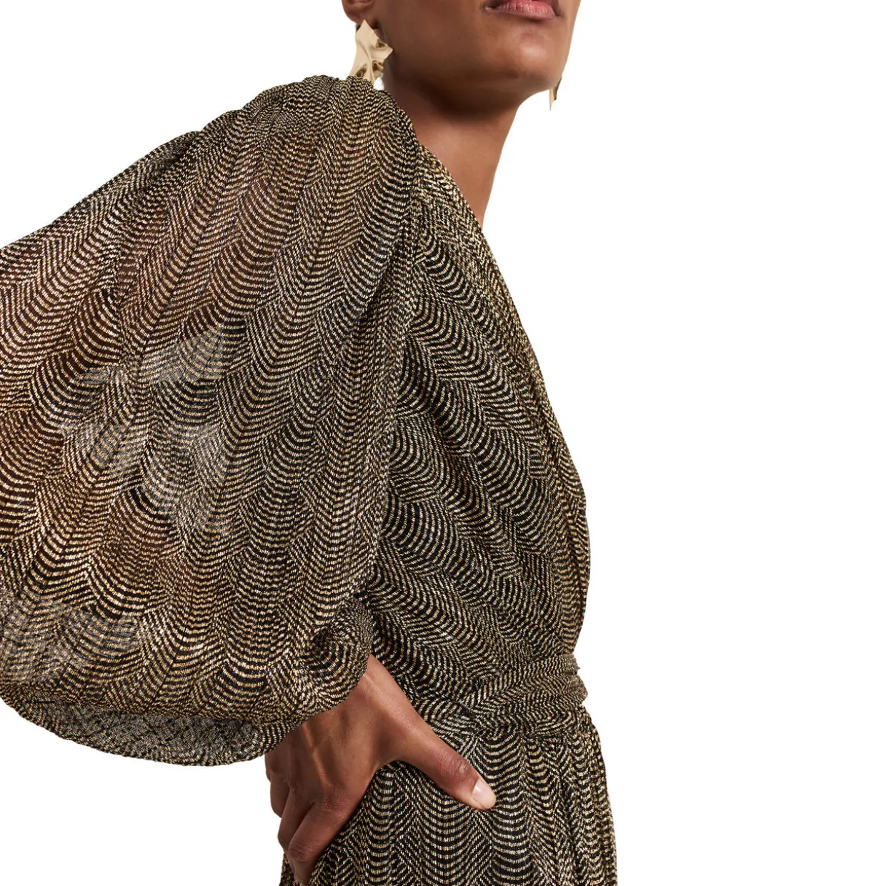 Alli Textured Jumpsuit