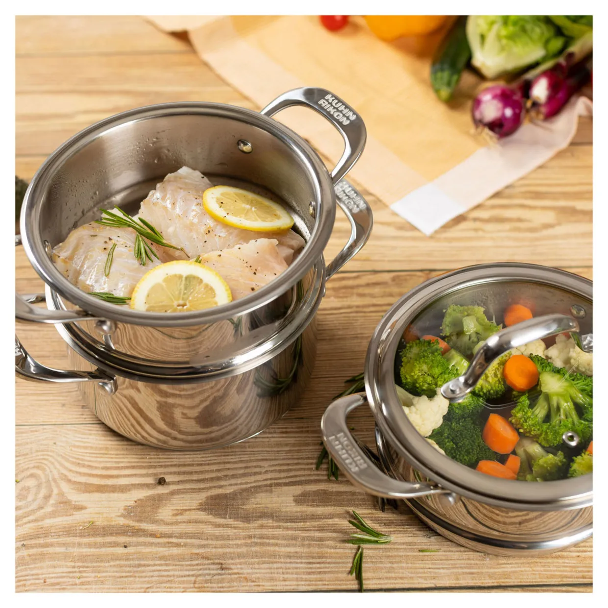 Allround Three-Tier Steamer Set 20cm