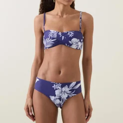 Aloha Twisted Bandeau Bikini Top