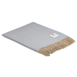Alpaca and Lambswool Blue Moon Throw
