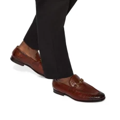 Alton Croc-Embossed Loafers