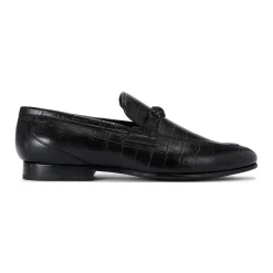 Alton Croc-Embossed Loafers