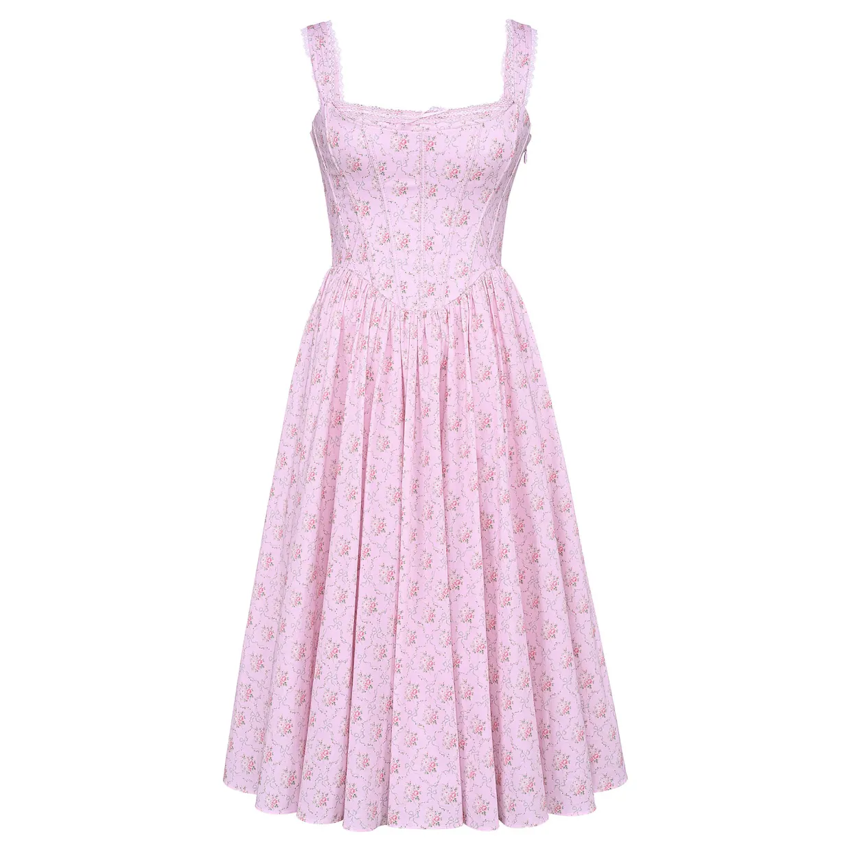 Amara Floral Corset Dress