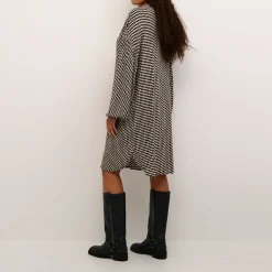 Amber Geometric Print Dress