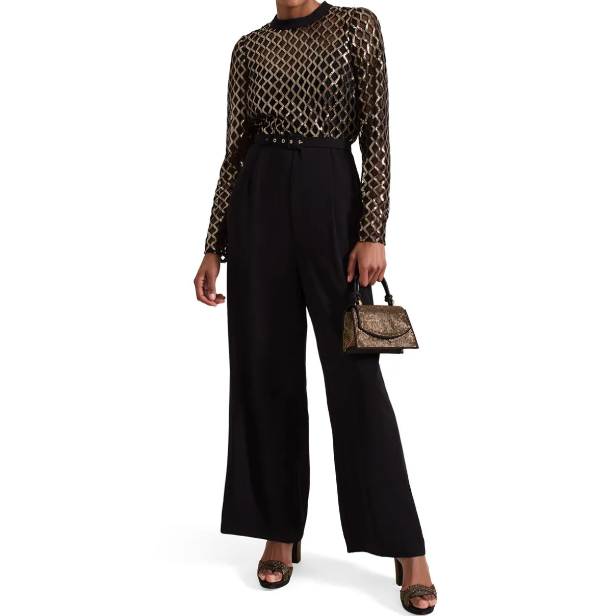 Amelia Sequin Jumpsuit