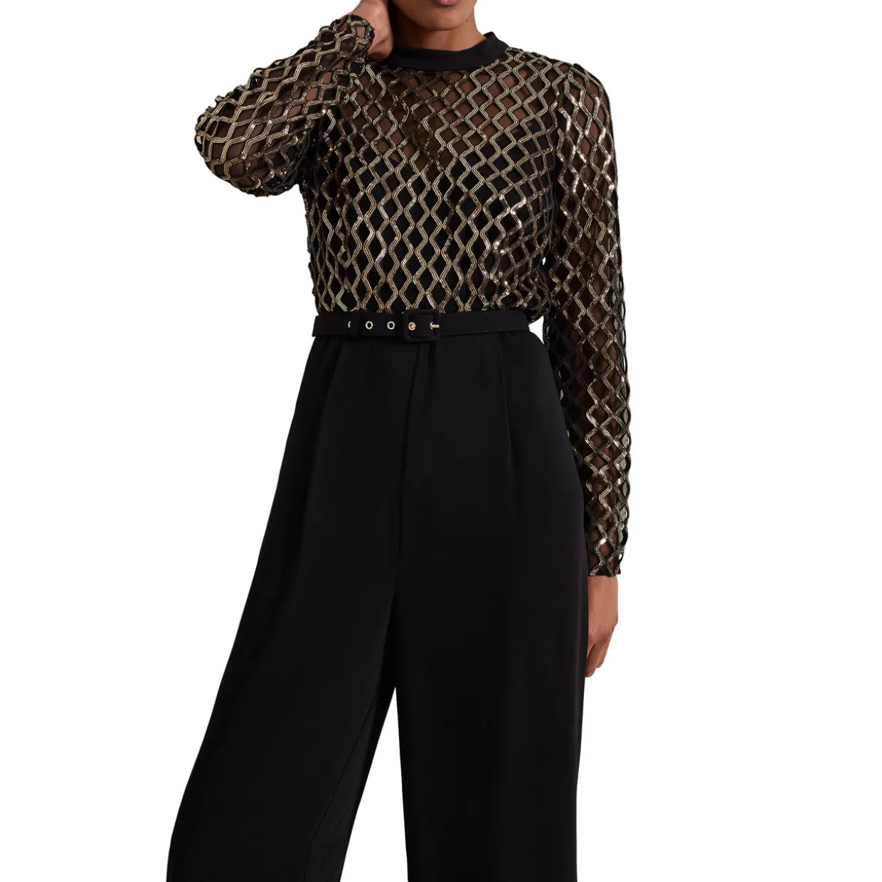 Amelia Sequin Jumpsuit