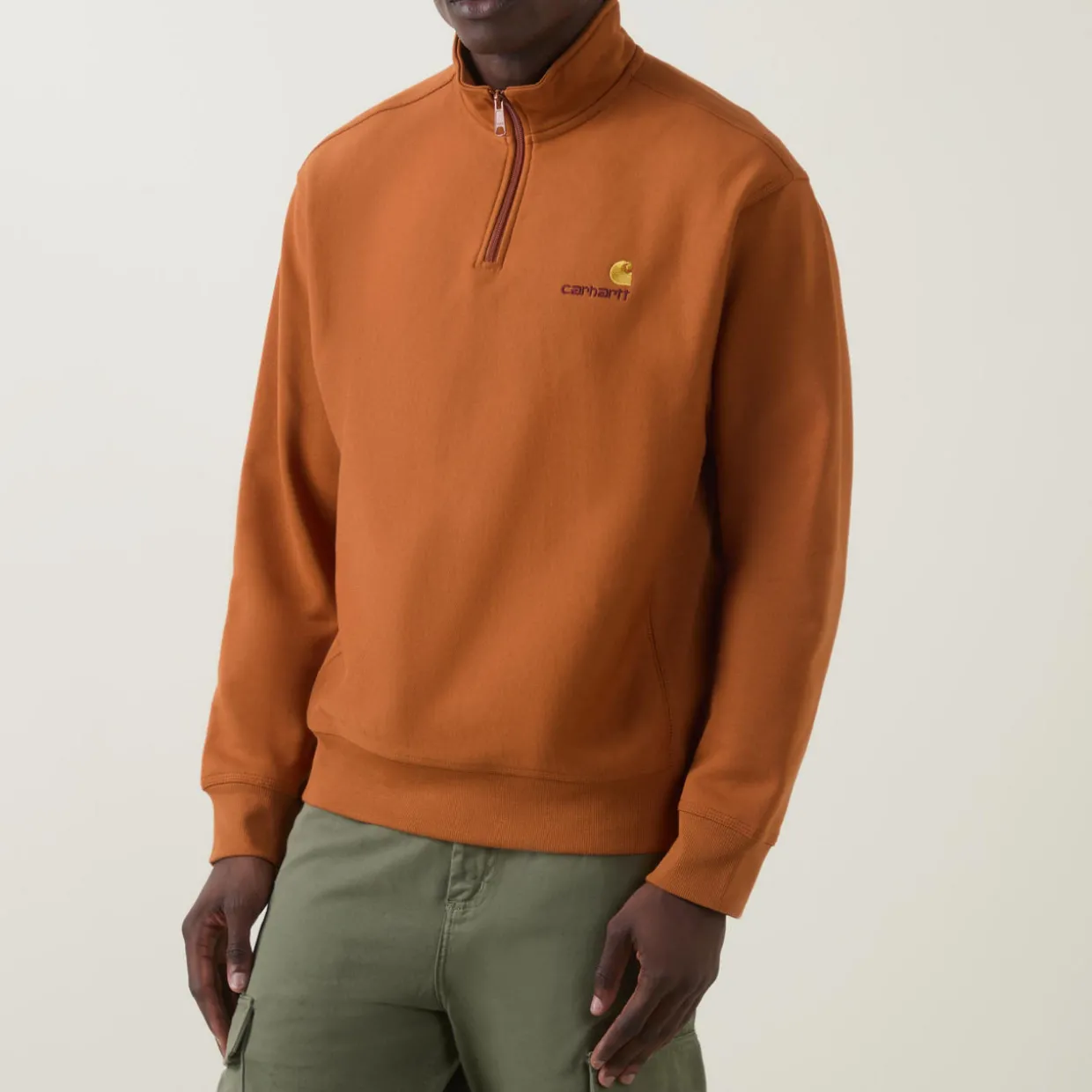 American Script Logo Half-Zip Sweatshirt