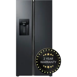 American Side By Side Fridge Freezer with Plumbed Ice & Water Dispenser