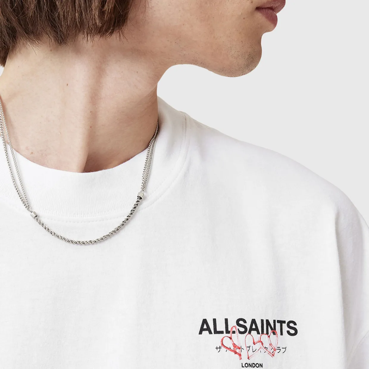 Amore Oversized Logo T-Shirt