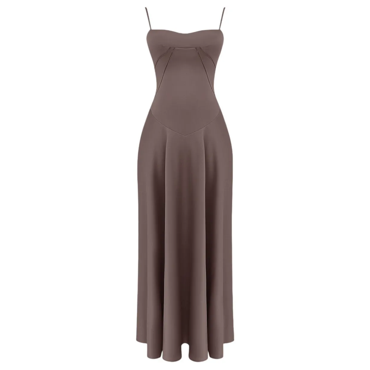 Anabella Lace Up Flared Dress