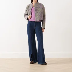 Anagni Bootcut Slit Jeans