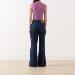 Anagni Bootcut Slit Jeans