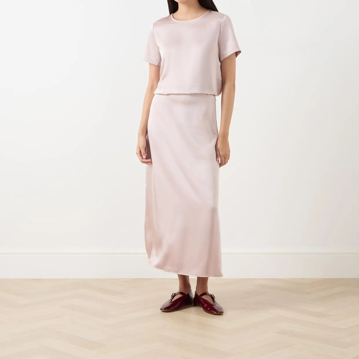 Angelo Satin Skirt