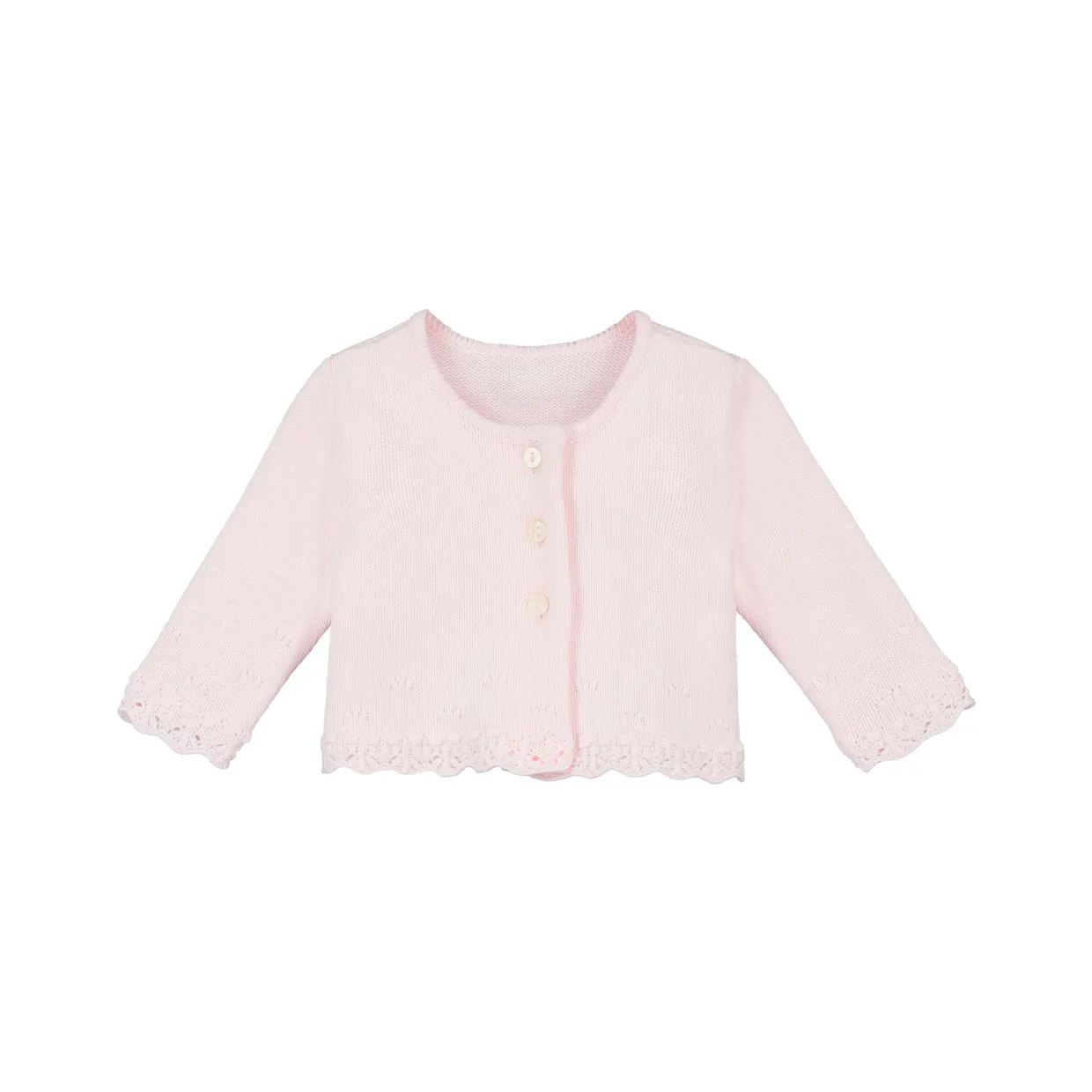 Annabel Rosebud Babygrow & Cardigan Two-Piece Set