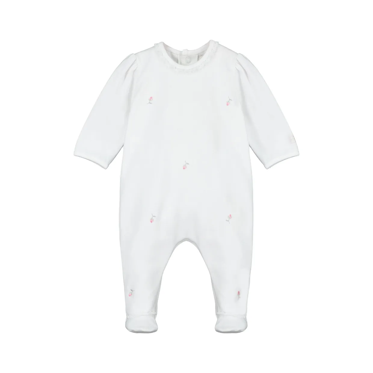Annabel Rosebud Babygrow & Cardigan Two-Piece Set