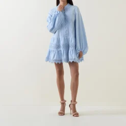 Antonia Lace Mini Shift Dress