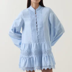 Antonia Lace Mini Shift Dress
