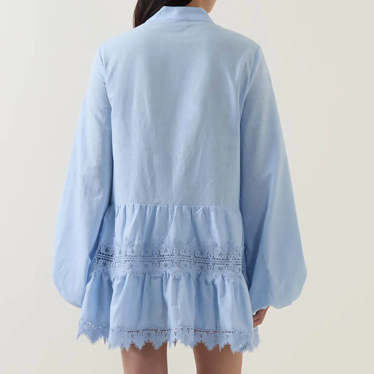 Antonia Lace Mini Shift Dress