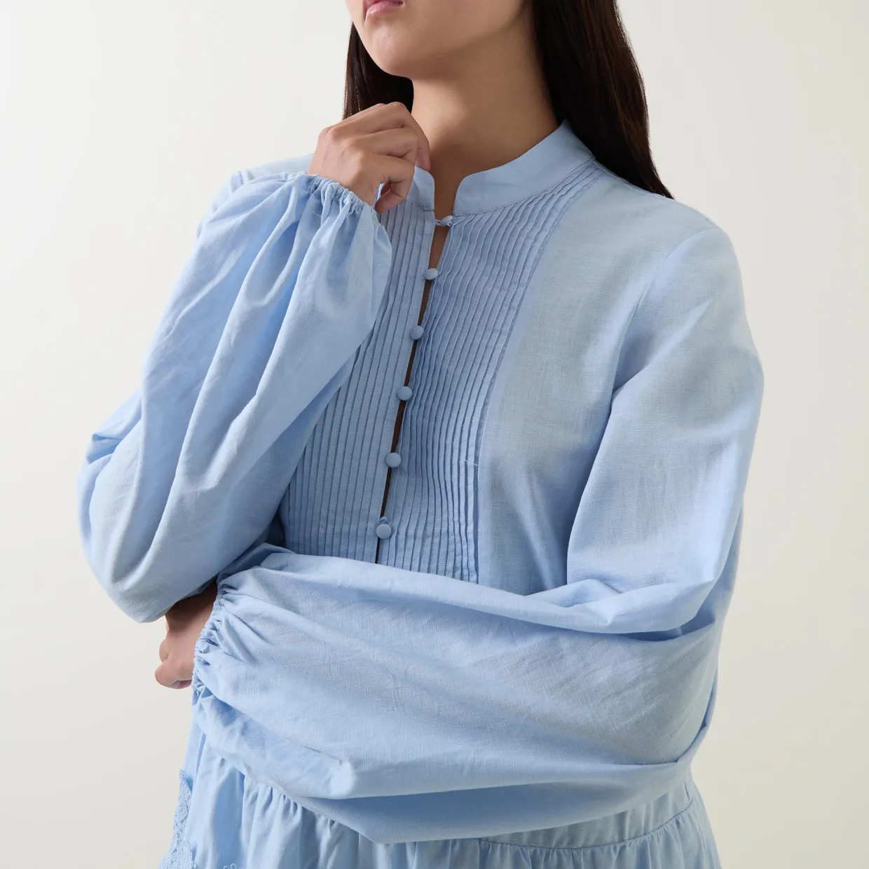 Antonia Lace Mini Shift Dress
