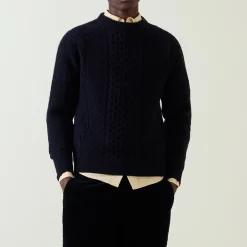Aran Cable-Knit Sweater