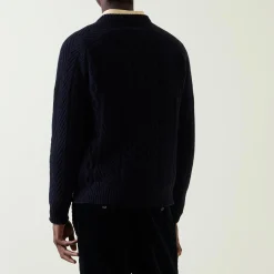 Aran Cable-Knit Sweater