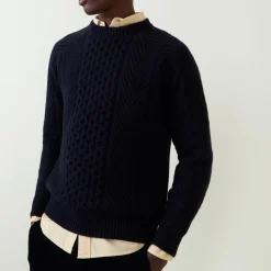 Aran Cable-Knit Sweater