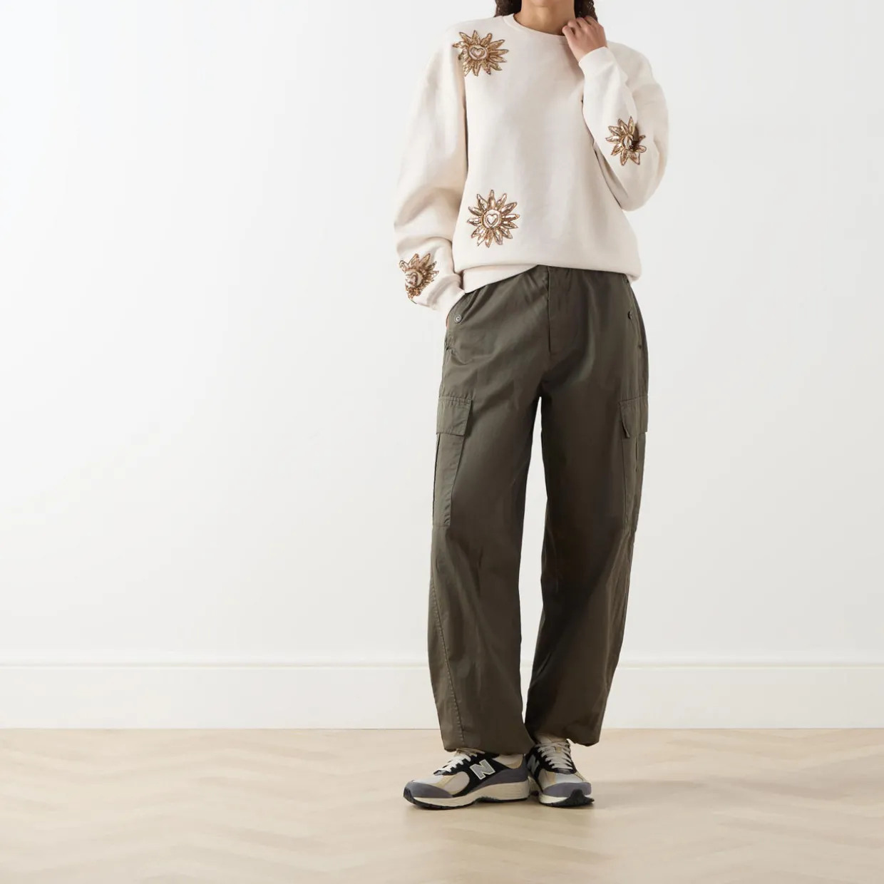 Archie Sun Embellished Sweatshirt