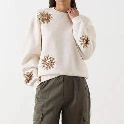 Archie Sun Embellished Sweatshirt