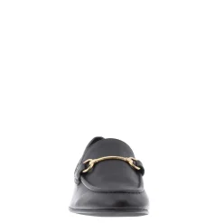 Arlie Snaffle-Trim Leather Loafers