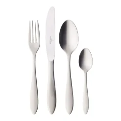 Arthur Brushed 24-Piece Cutlery Set