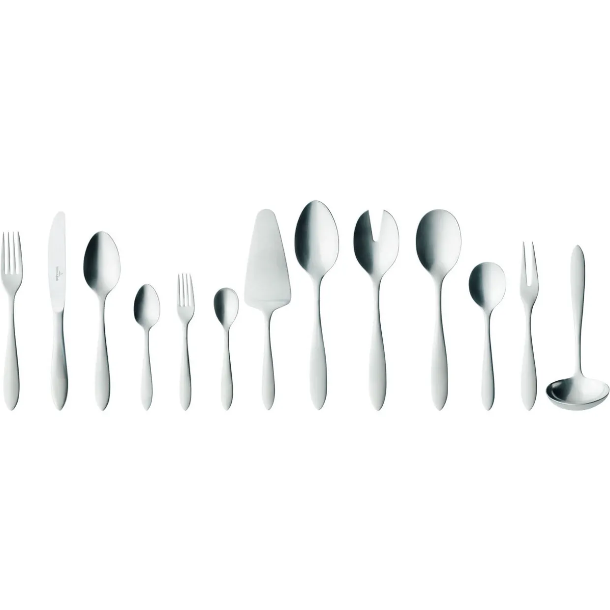 Arthur 68-Piece Brushed Cutlery Set