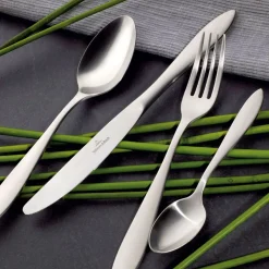 Arthur 30-Piece Brushed Cutlery Set