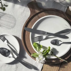 Arthur 30-Piece Brushed Cutlery Set