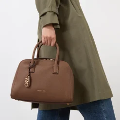 Ashton Medium Pebbled Leather Satchel