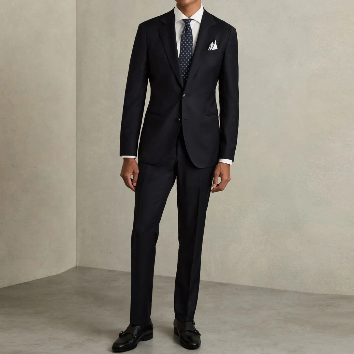 Aspire Single-Breasted Suit Jacket