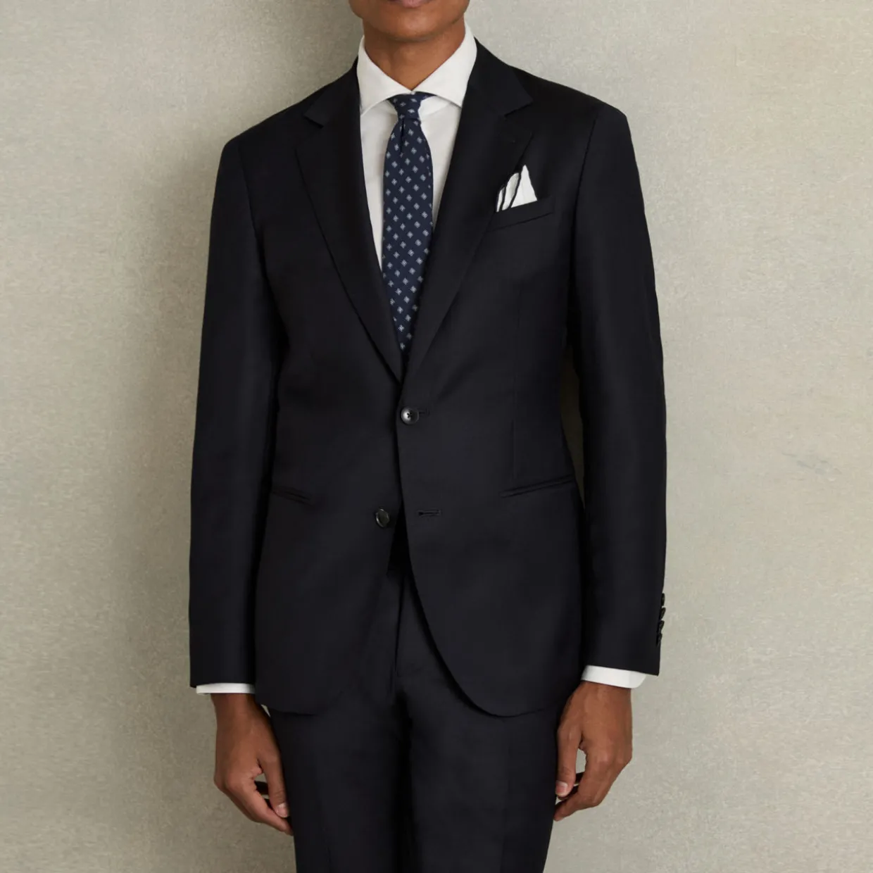 Aspire Single-Breasted Suit Jacket