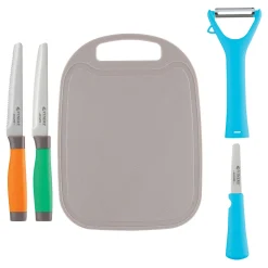 Assure Colour Code Knife, Peeler & Board